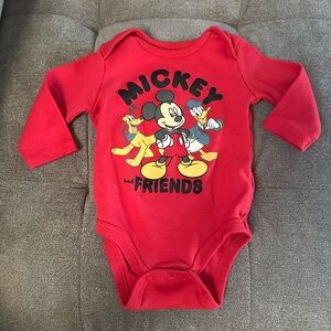 Disney Mickey and Friends Red Kids One Piece